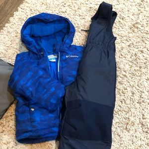 Columbia Snow Bibs and Jacket